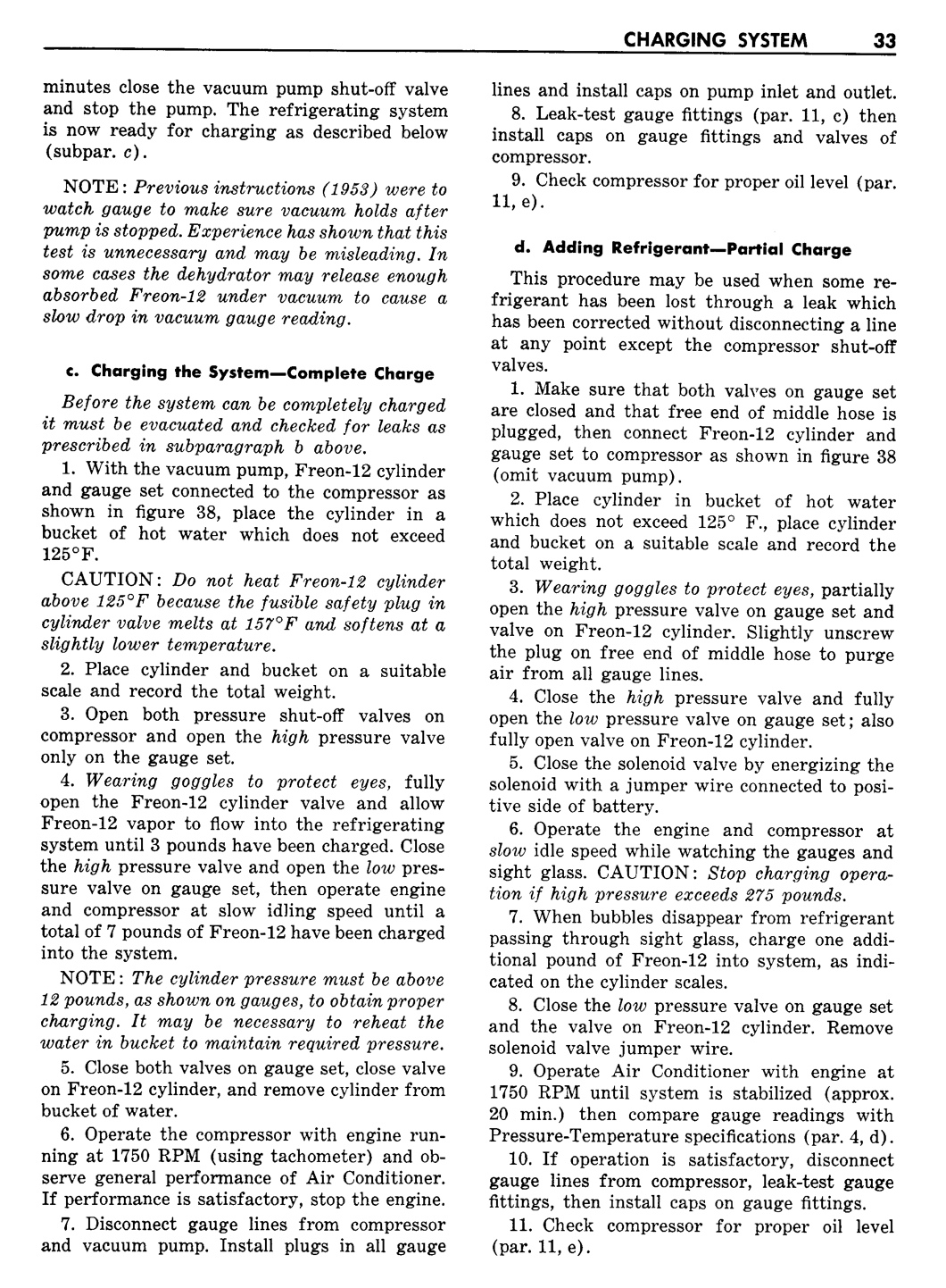 1954 Buick Shop Manual - Air Conditioner Page 34 Of 41